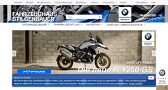 Desktop Screenshot of bmw-stilgenbauer.de